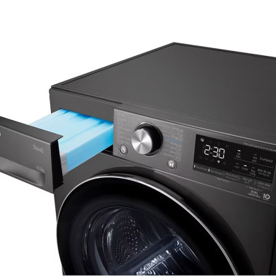 Máy sấy LG DVHP50B DUAL Inverter Heat Pump 10,5kg (đen) - Hàng chính hãng (chỉ giao HCM)