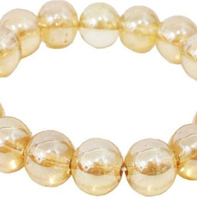 Vòng tay phong thủy mạng kim mạng thổ - 10mm