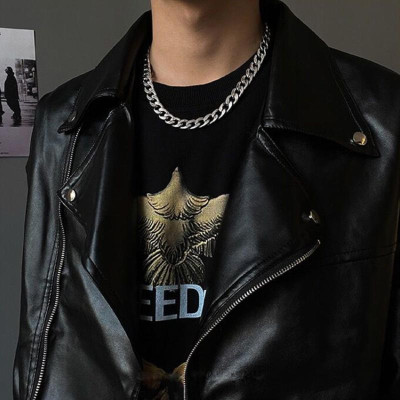 Dây chuyền nam titan cao cấp đẹp sang trọng inox thép không gỉ lặc trangsucpt kích cỡ 7mm PTDCNA0