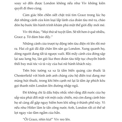 HIỆU SÁCH CUỐI CÙNG Ở LONDON - TIỂU THUYẾT VỀ CHIẾN TRANH THẾ GIỚI THỨ HAI_TV