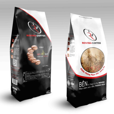 Cà Phê Culi Đặc Biệt - Pha Phin - Gói 500gr Xay Sẵn Hương Vị Độc Đáo, Tinh Tế Có Hậu Vị, Có Chiều Sâu Thương Hiệu Rovina