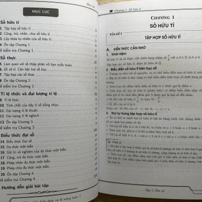 Sách - Combo Nắm chắc kiến thức và kĩ năng Toán 7 ( tập 1 + 2 )
