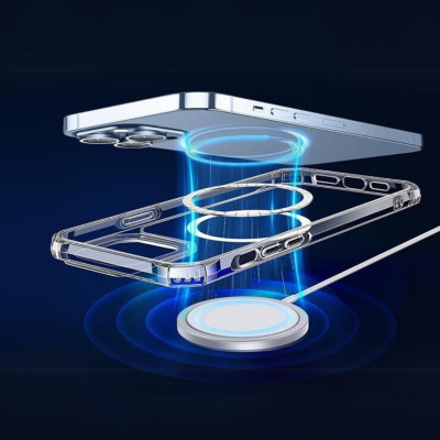  Ốp Lưng Hỗ Trợ Sạc Không Dây Từ Tính Dành Cho iPhone 15 Pro Max / iPhone 15 Pro, ESR Air Armor Clear Case (HaloLock) - HÀNG CHÍNH HÃNG