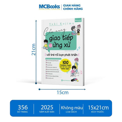 Sách - Cẩm Nang Giao Tiếp Và Ứng Xử Với Trẻ Rối Loạn Phát Triển - MCBooks