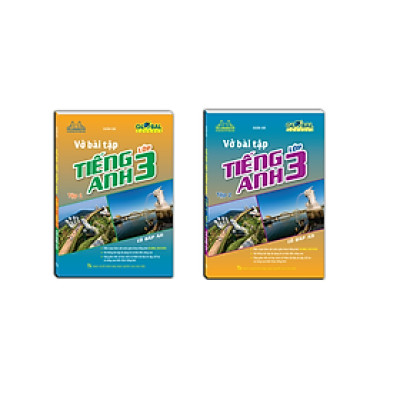 Sách - Combo GLOBAL SUCCESS - Vở bài tập tiếng anh lớp 3 tập 1 + 2 (có đáp án)
