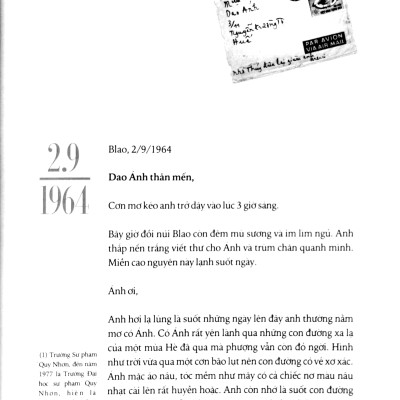 Thư tình gửi một người - Trịnh Công Sơn