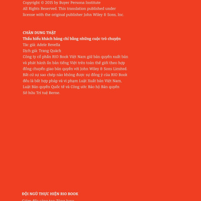 Chân Dung Thật - Thấu Hiểu Khách Hàng Chỉ Bằng Những Cuộc Trò Chuyện