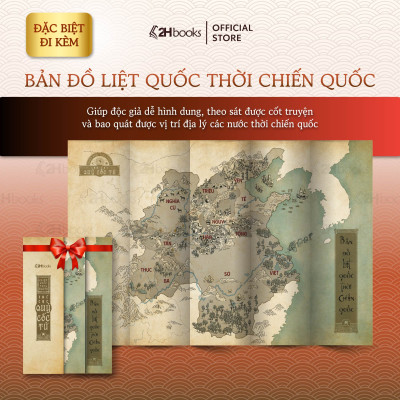 Sách- TRỌN BỘ MƯỜI BA TẬP CHIẾN QUỐC TUNG HOÀNH - THẾ CỤC QUỶ CỐC TỬ - ẤN PHẨM ĐẶC BIỆT TẶNG KÈM HỘP GỖ, BẢN ĐỒ LIỆT QUỐC (TÁI BẢN 2024) - 2HBooks