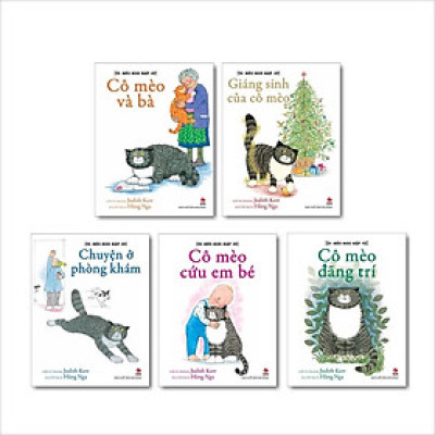 Sách - Mèo Mog mập (combo 5 tập) 