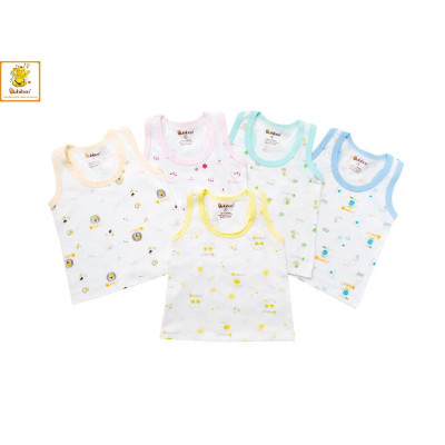Áo ba lỗ in hình cotton mềm mại BABIBOO - BB144