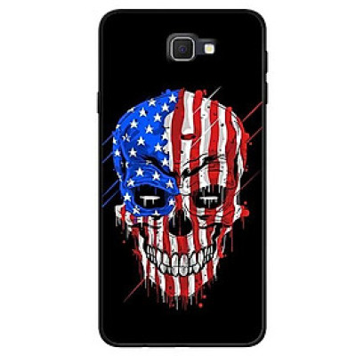 Ốp lưng dành cho Samsung J3 Pro - J7 Pro - J5 Prime - J7 Prime mẫu Đầu Lâu Lá Cờ