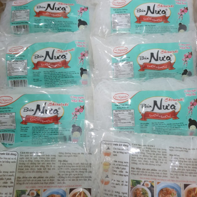 Combo 6 Gói Bún Nưa Vị Nguyên Das Keto 240g