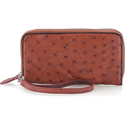 Ví nữ da đà điểu 2 khóa Huy Hoàng nhiều màu HT3440-41-42-43