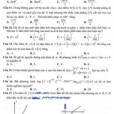 Giải Chi Tiết Bộ Đề Luyện Thi Thử THPT Quốc Gia Môn Toán Phương Pháp Trắc Nghiệm + Tặng Phiếu Trắc Nghiệm 50 Câu - HA