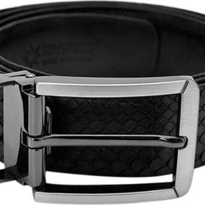 Thắt Lưng Nam Da Trăn Đầu Kim Huy Hoàng HT4307 - Đen