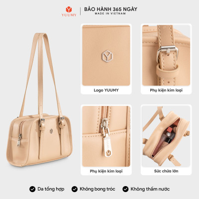 Túi Yuumy ( Thời trang nữ túi tote dáng hộp size 25- Túi xách da Seasand YTX72 )