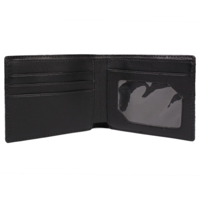 HC2782 - Bóp nam Huy Hoàng da cá sấu móng chân màu đen