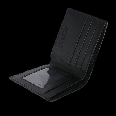 HJ2426-27-28-29 - Ví nam Huy Hoàng da đà điểu da trơn màu đen, nâu đất, nâu đỏ, vàng bò