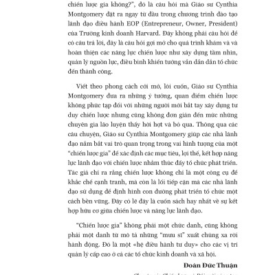 The Strategist - Chiến Lược Gia - Để Tư Duy Chiến Lược Không Chỉ Nằm Trên Trang Giấy - AL