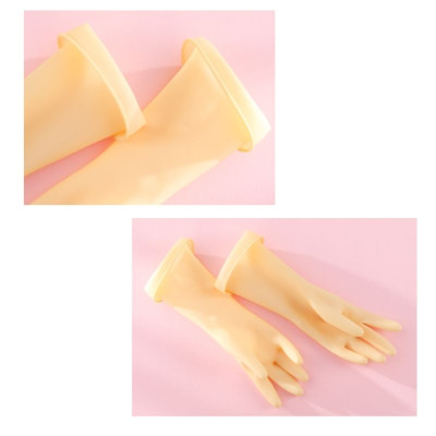 Mua 3 Tặng 2 - Găng Tay Cao Su Tay Lửng Ngọc Trai Size L 