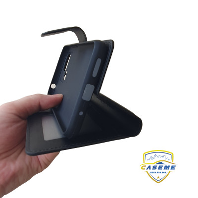 Bao da dạng ví dành cho Xiaomi POCO C40 Hanman có quai cài - Hàng Chính Hãng