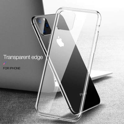 Bộ 2 ốp lưng dẻo silicon cho iPhone 11 (6.1 inch) hiệu Ultra Thin (siêu mỏng 0.6mm, chống trầy, chống bụi) - Hàng nhập khẩu