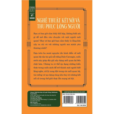 Sách - Nghệ Thuật Kết Nối Và Thu Phục Lòng Người - Dale Carnegie - 1980 Books