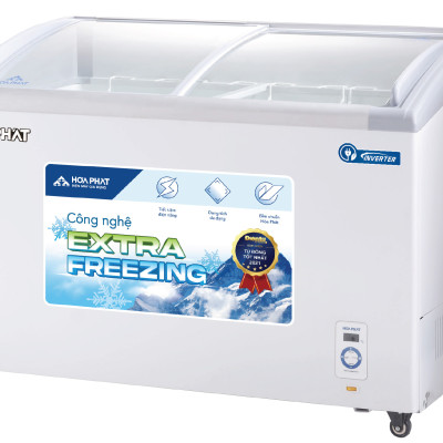 Tủ đông Hòa Phát HSF AD8451.C1 mặt kính inverter 451L - hàng chính hãng - chỉ giao HCM