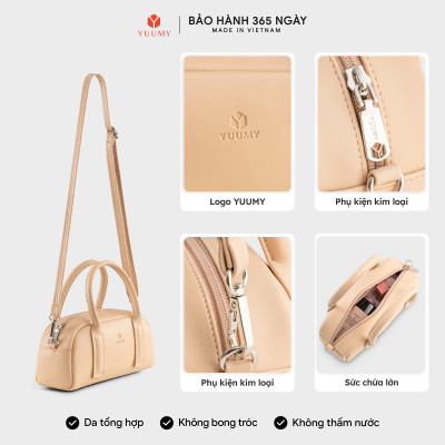 Túi Yuumy ( Thời trang nữ thiết kế dáng vòm - Túi xách da Seasand YTX77 )