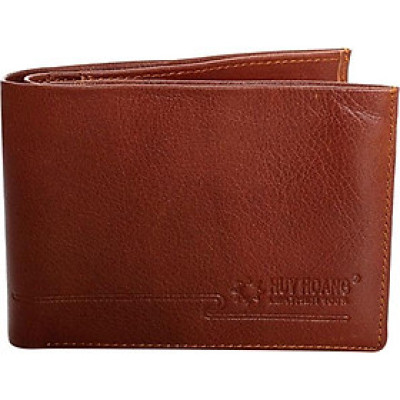 Ví Nam Huy Hoàng HT2106 (12.5 x 10 cm) - Nâu