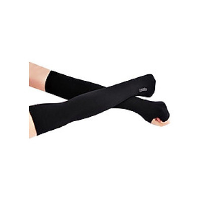 Găng tay chống nắng cánh tay nam nữ - Đen