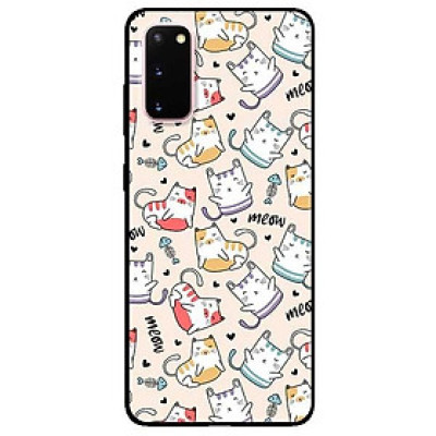Ốp lưng dành cho Samsung S20 - S20 Plus - S20 Ultra mẫu Mèo Meow