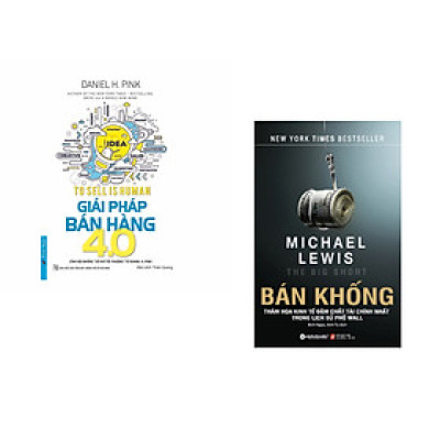 Combo 2 cuốn sách: Giải Pháp Bán Hàng 4.0 + Bán Khống