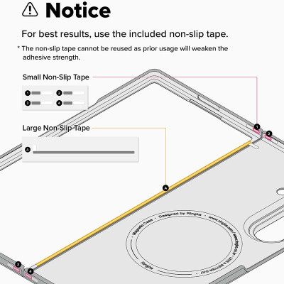 Ốp lưng cho Samsung Galaxy Z Fold 7 RINGKE Slim Magnetic - Hàng Chính Hãng