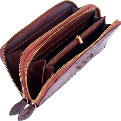 Ví Nữ Huy Hoàng HT3262 (22 x 11 cm) - Nâu Đất