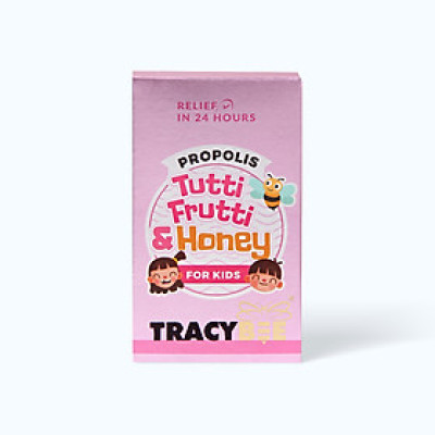 Xịt Tracybee keo ong xanh vị trái cây cho bé (Chai 30ml)