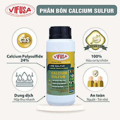 BANDA.Orich - Phân bón Calcium Sulfur (Canxi Lưu huỳnh) chai 500ml