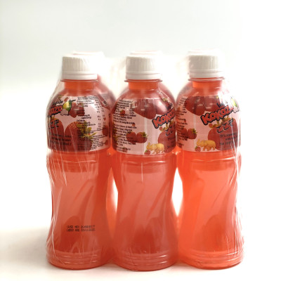 Nước ép dâu Kokozo có thạch 320ml lốc 6 chai