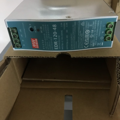 Nguồn DIN Rail EDR-120-48 Meanwell (120W 48V 2.5A) Hàng chính hãng