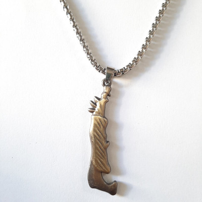 Dây chuyền nam hợp kim cực đẹp hình KIEM 