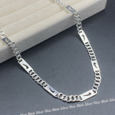 Dây Chuyền Nam Bạc Ta 925 Bạc Hiểu Minh DBN017