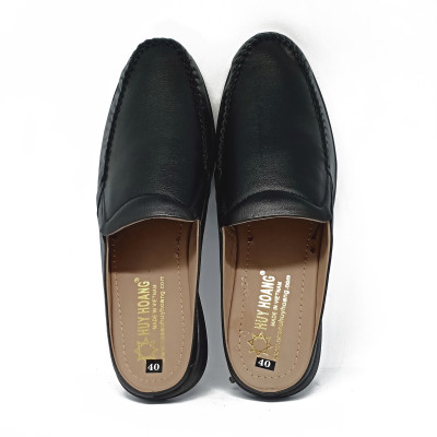 Giày sabo nam Huy Hoàng màu đen, nâu HT7125-7127-7796-7797