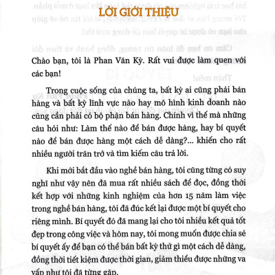 Bí Quyết Bán Dễ Dàng Mọi Thứ