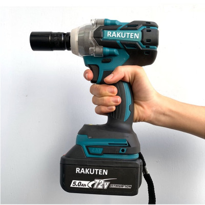 Máy siết bulong RAKUTEN 72V tặng đầu chuyển thành máy bắn tôn.máy bắt vít 