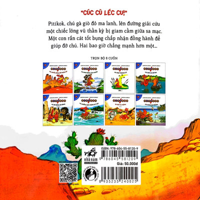Sách: Lại chuyện xóm gà - Tập Pitikok và chiếc lông vũ thần kỳ
