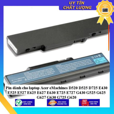 Pin dùng cho laptop Acer eMachines D520 D525 D725 E430 E525 E527 E625 E627 E630 E725 E727 G430 G525 G625 G627 G630 G725 - Hàng Nhập Khẩu  MIBAT654