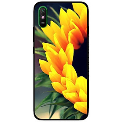 Ốp lưng dành cho Xiaomi Redmi 9A mẫu Hoa Nửa Đóa