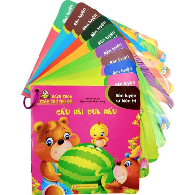 Sách - Bách Khoa Toàn Thư Cho Bé - Bộ Xâu Rèn Luyện Sự Kiên Trì - Tân Việt Books