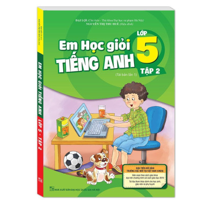 Sách - Em Học Giỏi Tiếng Anh Lớp 5 + Từ Điển Tiếng Việt Dành Cho Học Sinh - Khổ Nhỏ - Minh Thắng