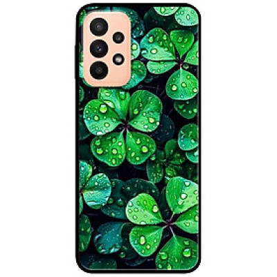 Ốp lưng cho Samsung A13 4G - A33 5G - A53 - A13 5G - Cỏ May Mắn - Hàng Chính Hãng